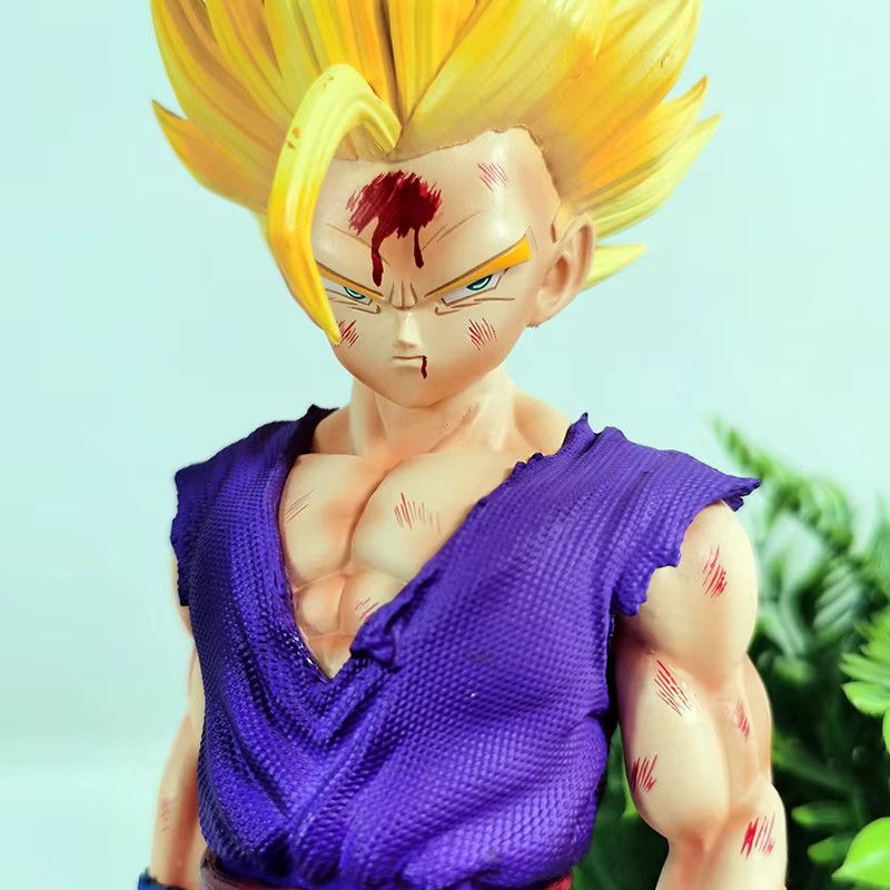 2% Studio Dragon Ball Z Gohan GK Statue Ultimate Gohan Super Saiyajin Anime-Figur aus PVC in Multicolor - Bild 2