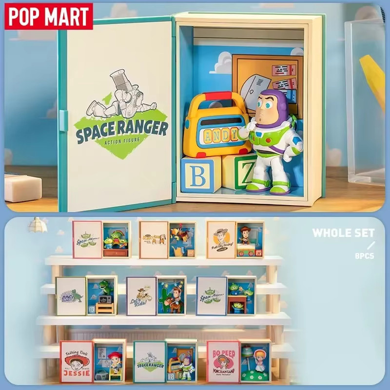 POP MART Disney Pixar Toy Story Andy's Room Series Blind Box Sammelfiguren Mehrfarbig - Bild 3