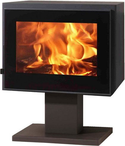 PANADERO Kaminofen Verne aus Stahl in Schwarzmetallic mit 6,7 kW Leistung - Bild 1