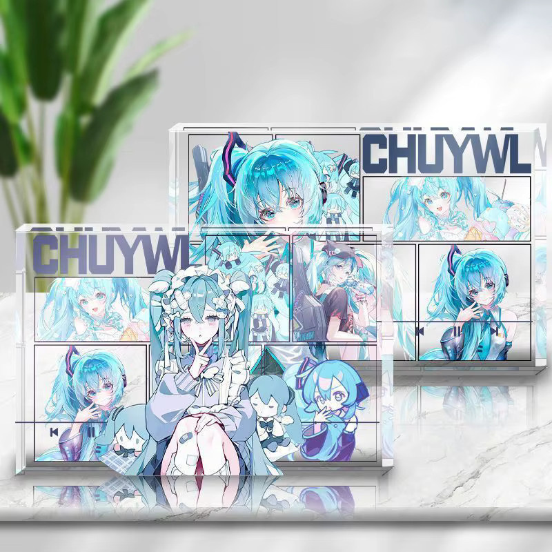 Bandai Hatsune Miku Standfigur, transparent, Einzelfigur - Bild 2