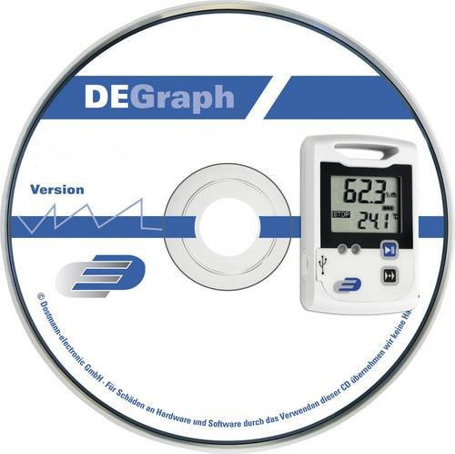 Dostmann Electronic 311041 Mess-Software für Windows passend für Dostmann LOG100 - Bild 1