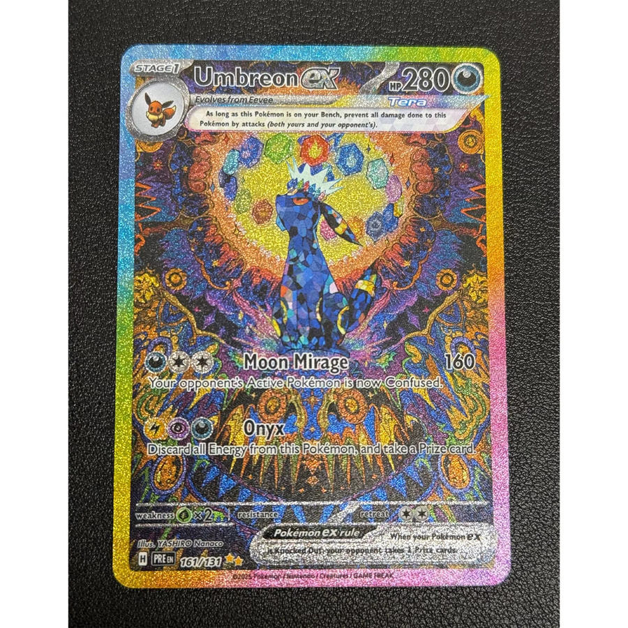 Bandai Pokémon Eeveelution Umbreon Sammelkarten, 9-teiliges Set, Englisch - Bild 2