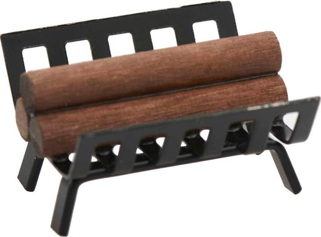 Rico Design Miniatur Kaminholz-Halter für Puppenhäuser - Bild 1