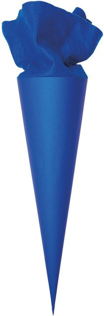 Rico Design Schultüte Rohling mit Filzverschluss in Royalblau - Bild 1