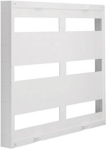 Hager US32A9 Berührungsschutzabdeckung Set aus Kunststoff in Weiß, 450 x 500 mm, 6x12PLE - Bild 1