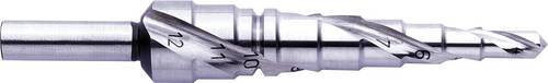 Exact HSS Stufenbohrer in Silber mit 3-Flächenschaft und einer Gesamtlänge von 80 mm - Bild 1