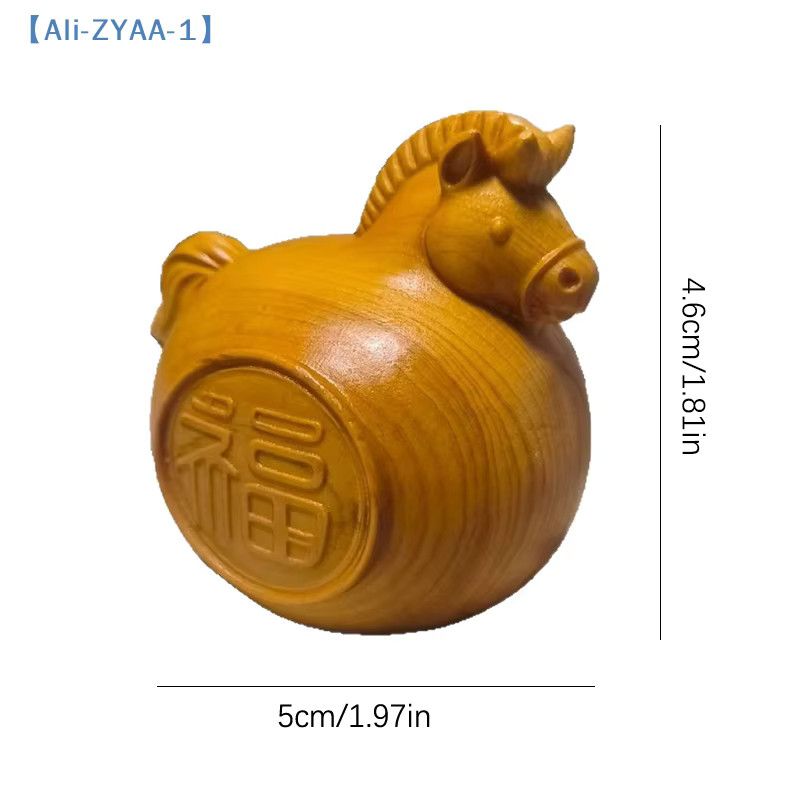 JETTING Feng Shui Pferdefigur aus Holz als dekorative Statue für dein Zuhause - Bild 2