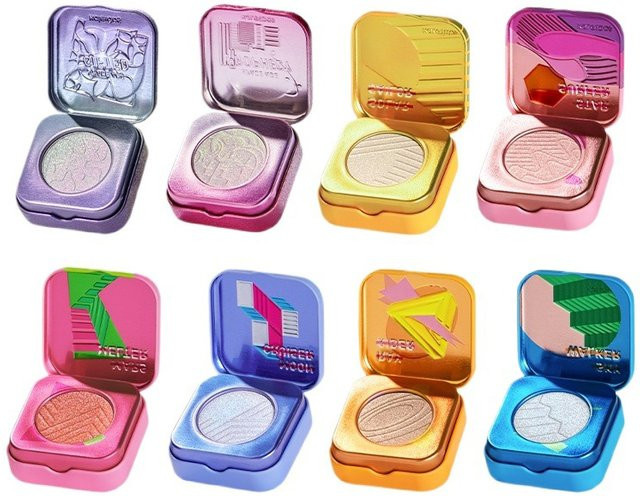 Kaleidos Space Age Prophecy Highlighter, Schimmernde Puder Palette - Bild 1