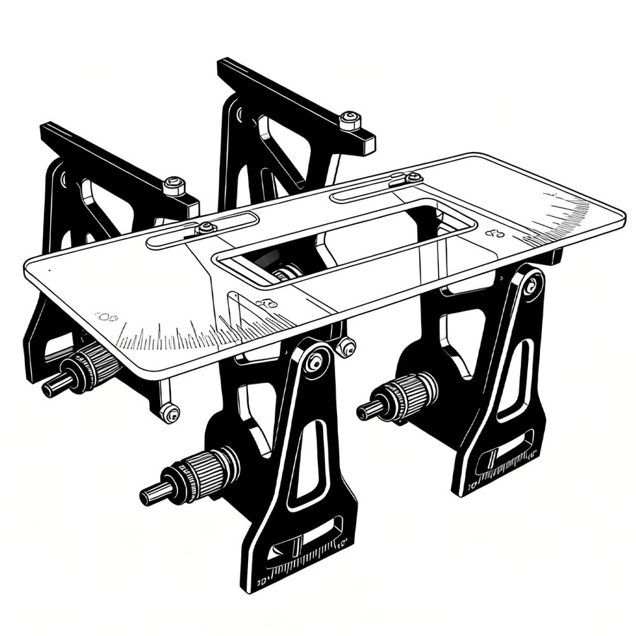 LOSI On-Road Chassis Setup System Set, Aluminiumlegierung, 1:24, Zubehör - Bild 2