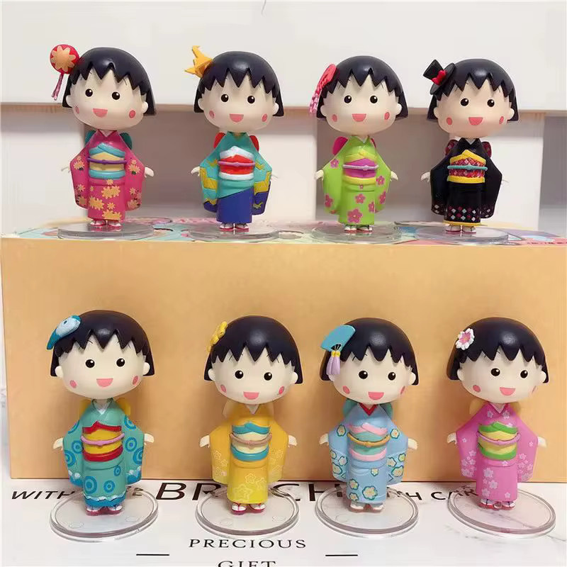 Bandai Anime Meatballs Kimono Blind Box, Desktop-Dekoration - Bild 2