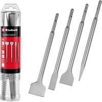 Einhell SDS-plus Meißel-Satz 4-teilig aus Stahl in Silber, Länge: 25 cm - Bild 1