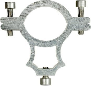 TechniSat LNB-Halteschelle für SATMAN AZ/EL-Halterung, Farbe: Silber, Durchmesser: 40 mm - Bild 1