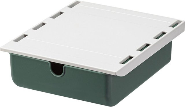 KONNWEI Schreibtisch-Organizer Schublade in Grün mit 2 kg Tragfähigkeit - Bild 1