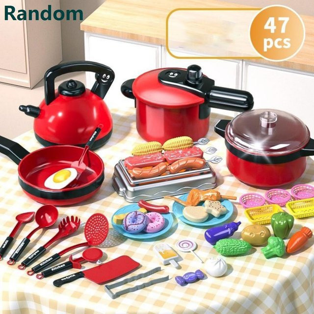 Kinder Rollenspiel Küche Spielzeug Set, Kochen, ab 3 Jahre, Unisex - Bild 1