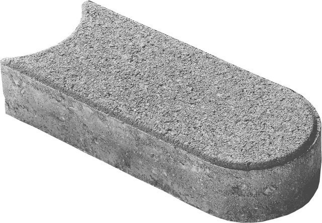 Kann Mähkante Mini Grau B/H/T: 24 x 10 x 4,5 cm - Bild 1
