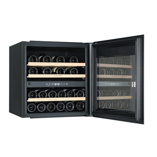 Wolkenstein Einbau-Weintemperierschrank EWTS85-36ED Schwarz mit 2 Temperaturzonen, B/T/H: 59 x 56,3 x 59,5 cm - Bild 3