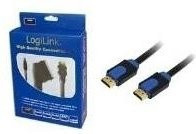 LogiLink HDMI-Kabel mit Ethernet 4K UHD in Schwarz und Gold, Länge: 15 m - Bild 2