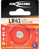 Ansmann Knopfzelle LR41 Batterie - Bild 1