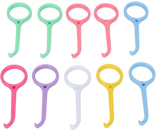 FunCouples Aligner Entferner Werkzeug, 10 Stück, pink - Bild 1