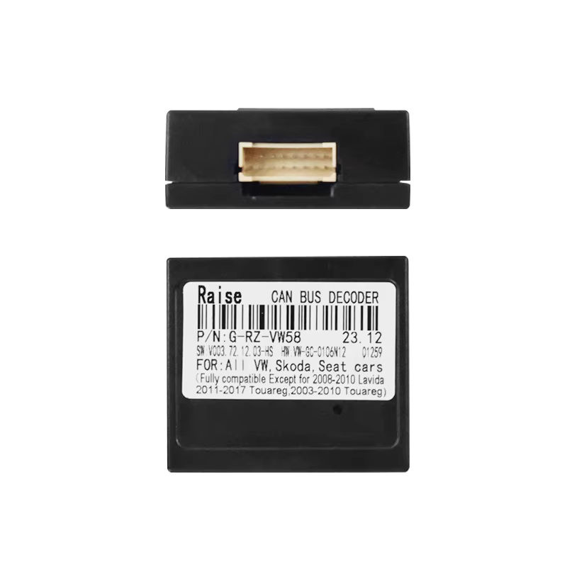 TomoStrong Android Radio Kabeladapter mit CANBUS BOX für Volkswagen Golf 5 6 Polo Passat Tiguan Jetta Touran und Skoda in Schwarz (VW-RZ-58) - Bild 5