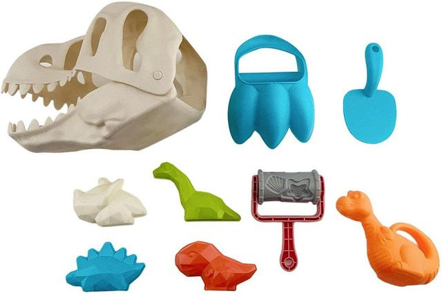 Kidsly Sandkasten-Set, Dinosaurier, 9-teiliges Set, ab 12 Jahre - Bild 1