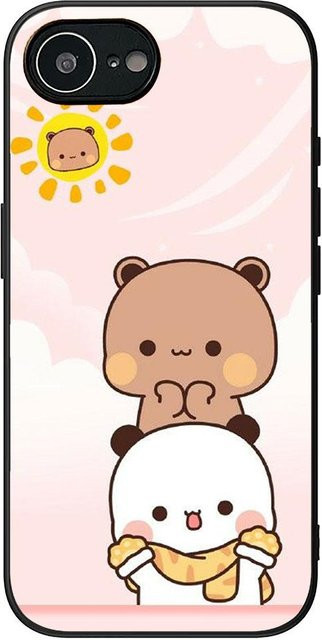 B-Bubus D-Dudus Panda Bär kawaii Handyhülle für Samsung Galaxy A05 A06 A12 A13 A14 A23 A25 A26 A50 A51 A52 A56 A70 A72 in Multicolour - Bild 1