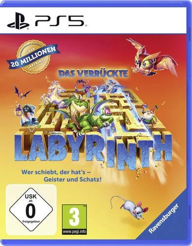 Das verrückte Labyrinth PS5 Spiel von Sony für die PlayStation mit USK 0 - Bild 1