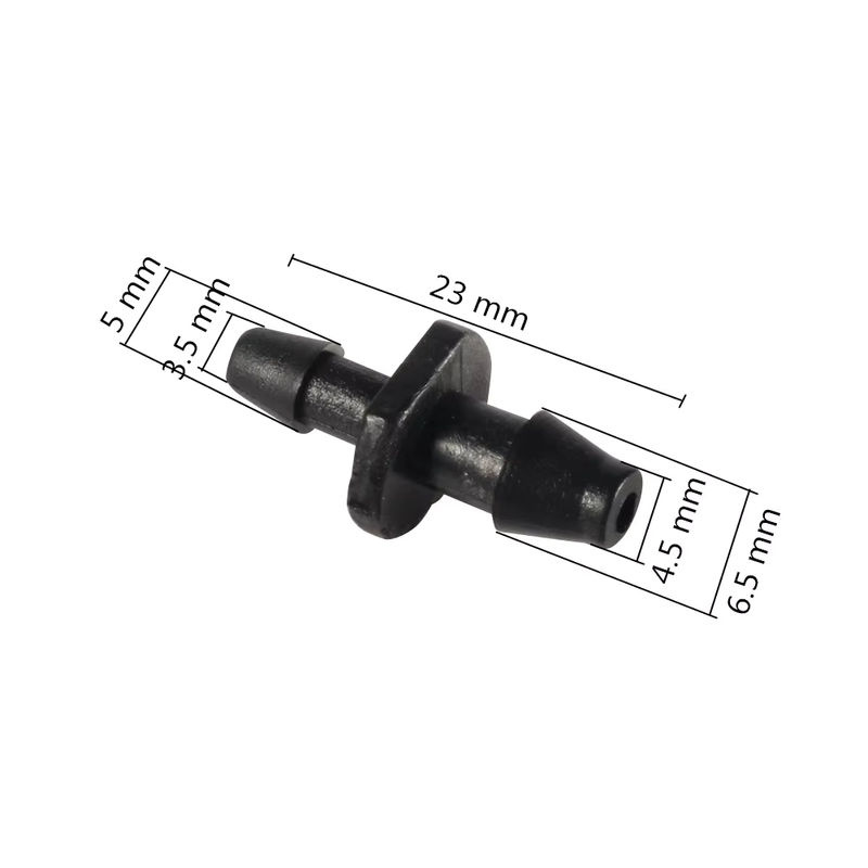 Adhere To Fly 100er Set Schlauchverbinder Hose Tail 1/4 Zoll zu 1/8 Zoll für 4/7mm zu 3/5mm Bewässerungsschläuche Gerade Schnellkupplung - Bild 2