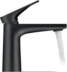 Duravit Waschtisch-Einhebelmischer Tulum S in Schwarz Matt mit 110 mm Auslauf - Bild 1