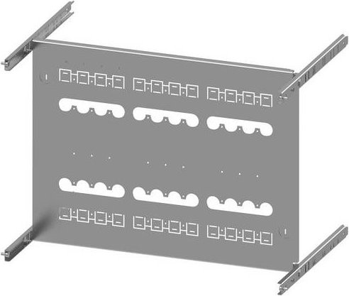 Siemens SIVACON S4 Montageplatte 3VA20, 3-polig, Festeinbau, grau, H: 40 cm, B: 60 cm - Bild 1
