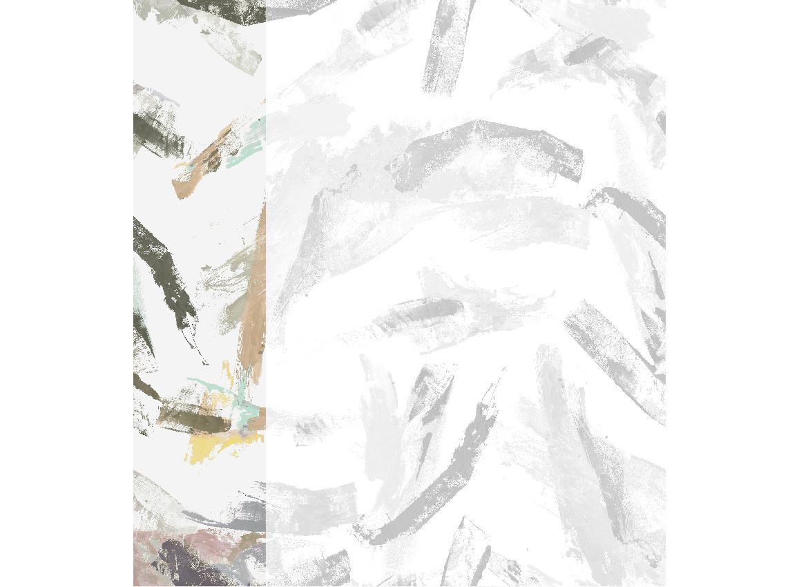 Jannelli & Volpi Mural Jack Natural Panel 1 Wandgestaltung in Multicolor mit abstraktem Design aus Textil und Kunststoff - Bild 1