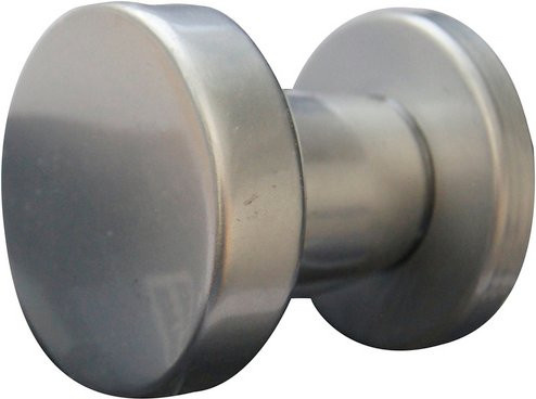 ALPERTEC Türknopf aus Aluminium in Silber - Bild 1