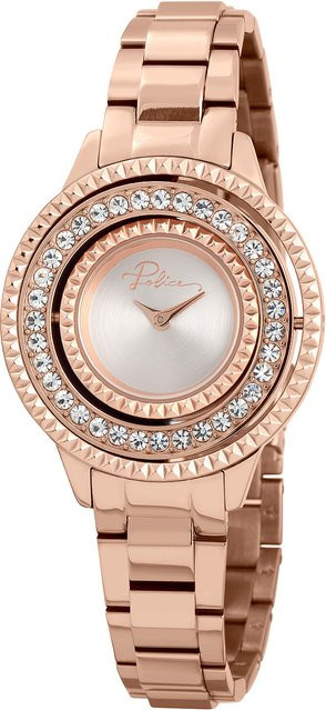 Police Damenuhr, Analoguhr, Quarz, Edelstahl, Roségold, 36 mm, 3 ATM - Bild 1