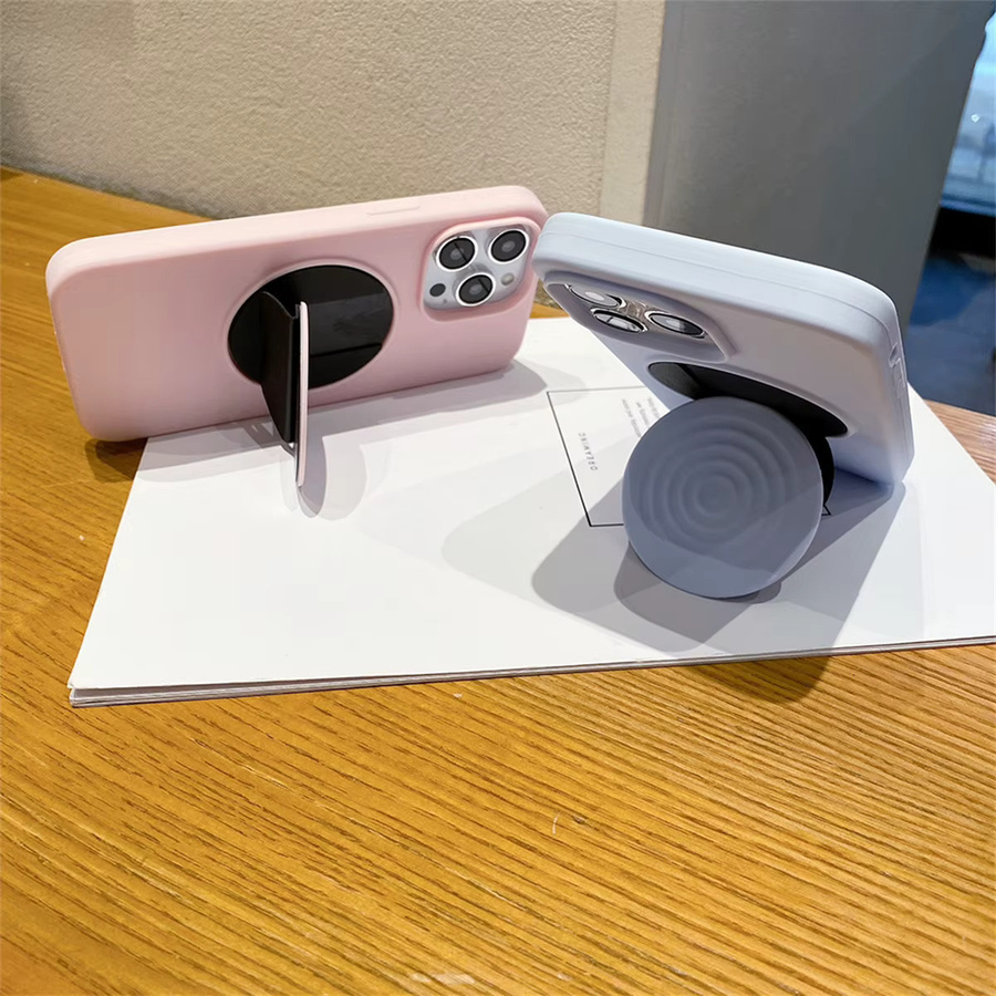Stoßfeste Silikon Handyhülle mit mattem Water Ripple Design für iPhone 17 Air, 16, 15, 14 Pro Max und 13 in Schwarz - Bild 2