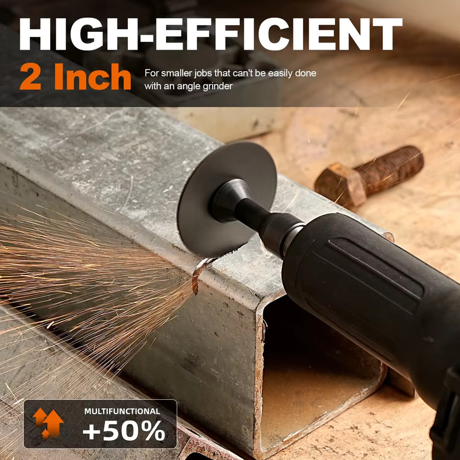 NuoDunco Trennscheiben Set mit Montage Dorn Halter für Bohrer und Drehwerkzeuge, Durchmesser: 50 mm - Bild 5