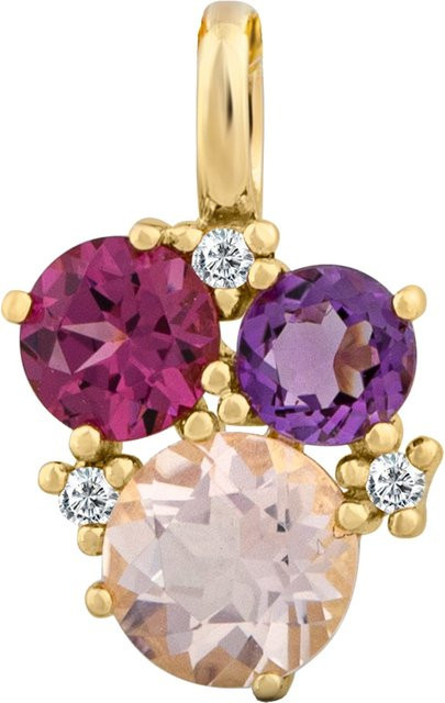 Orolino Anhänger 585 Gold, echte Steine, Damen - Bild 1