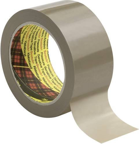 3M Scotch Verpackungsklebeband 6890 Braun, Breite: 50 mm, Länge: 66 m - Bild 1