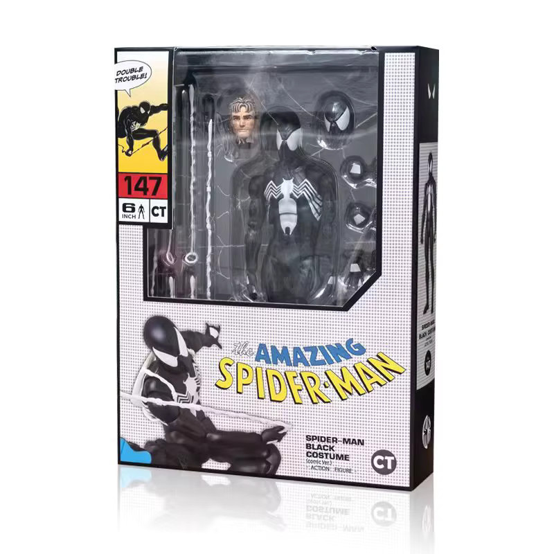Ct Toys Marvel The Amazing Spider-Man Mafex 147, Actionfigur, Spider Man Venom - Bild 5