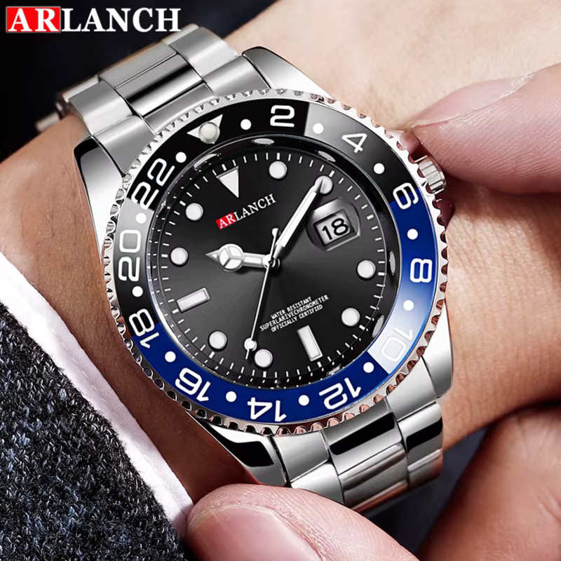 ARLANCH Armbanduhr Quarz, Edelstahl, Herren - Bild 2