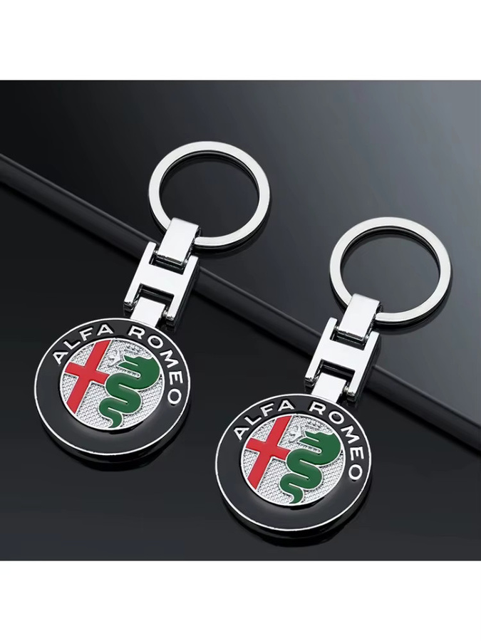 Schlüsselanhänger Alfa Romeo, Metall, Unisex - Bild 5