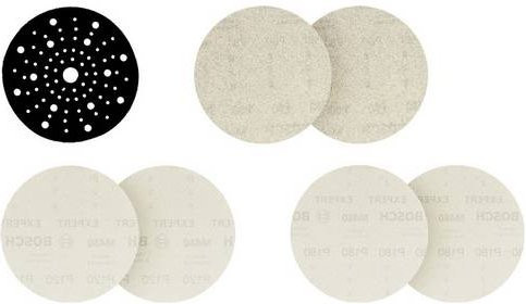 Bosch Schleifnetz für Exzenterschleifer Durchmesser: 150 mm, 1 Set - Bild 1