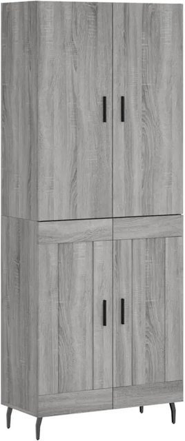 vidaXL Highboard Grau Sonoma B/T/H: 69,5 x 34 x 180 cm - Bild 1