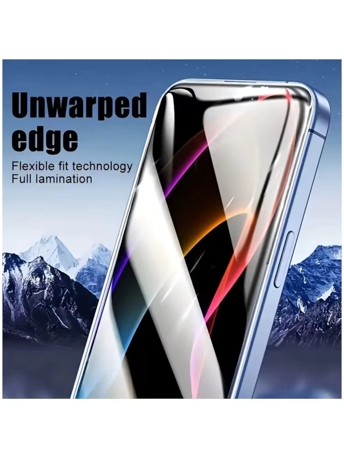 Caynes Hydrogel Screen Protector für iPhone 17 16 15 14 13 12 11 Pro Max Air, Transparent, HD Volle Abdeckung - Bild 7