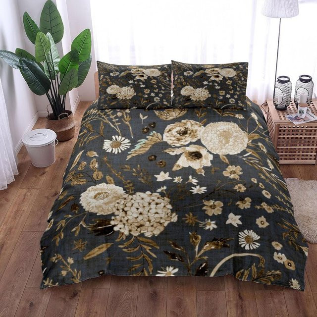 Bettwäsche Set Blossom von Binchi Outdoor Product mit floralem Design in Multicolour, Material Mikrofaser, B/H: 140 x 200 cm - Bild 1