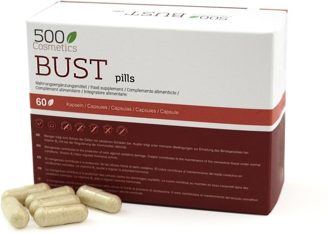 500Cosmetics Bust Pills Kapseln, Damen - Bild 1