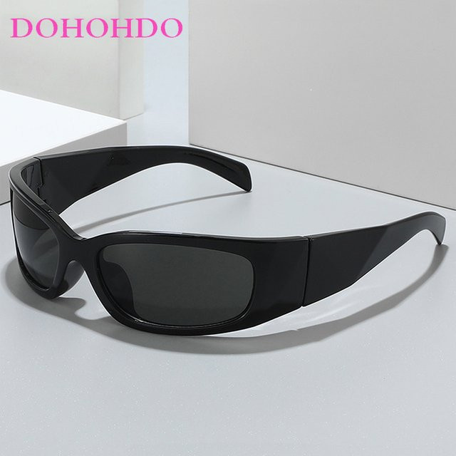 DOHOHDO Sportsonnenbrille, Unisex, Vollrand, Rectangular, Kunststoff - Bild 1