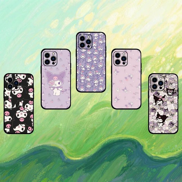 Mesuca Handyhülle im K-Kuro-mi Design für iPhone 17 16 15 14 13 12 11 Pro Max und weitere Modelle - Bild 1