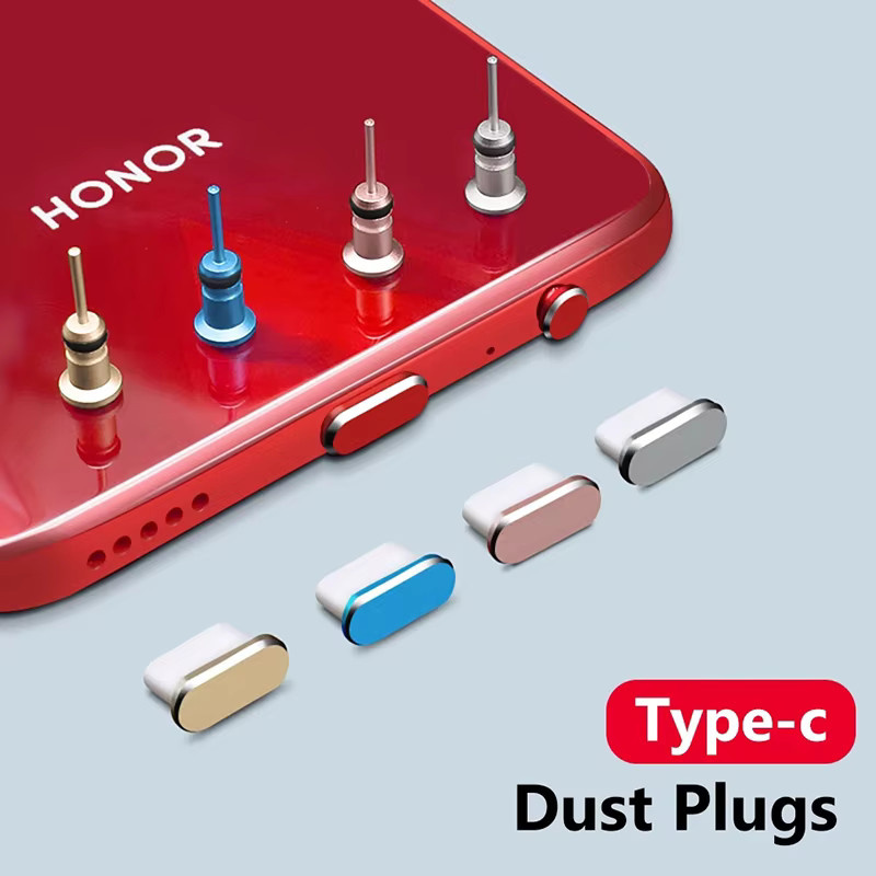 Anti-Staub-Schutzstecker für USB-C und Micro-USB Ladeports passend für iPhone, Samsung, Huawei und Xiaomi - Bild 2