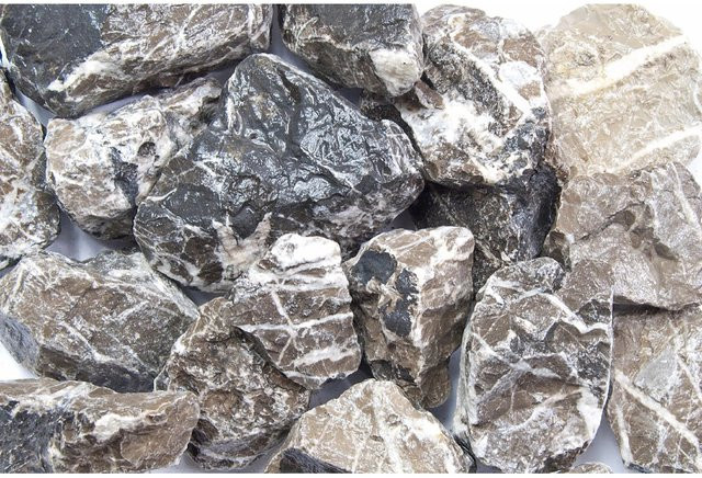 Scherf Marmorbruch Naturstein Grau-Weiß 50 - 100 mm 1000 kg Big-Bag - Bild 1