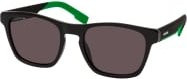 Lacoste L 6018S Sonnenbrille, Vollrand, quadratisch, Kunststoff, Herren, schwarz grau - Bild 1